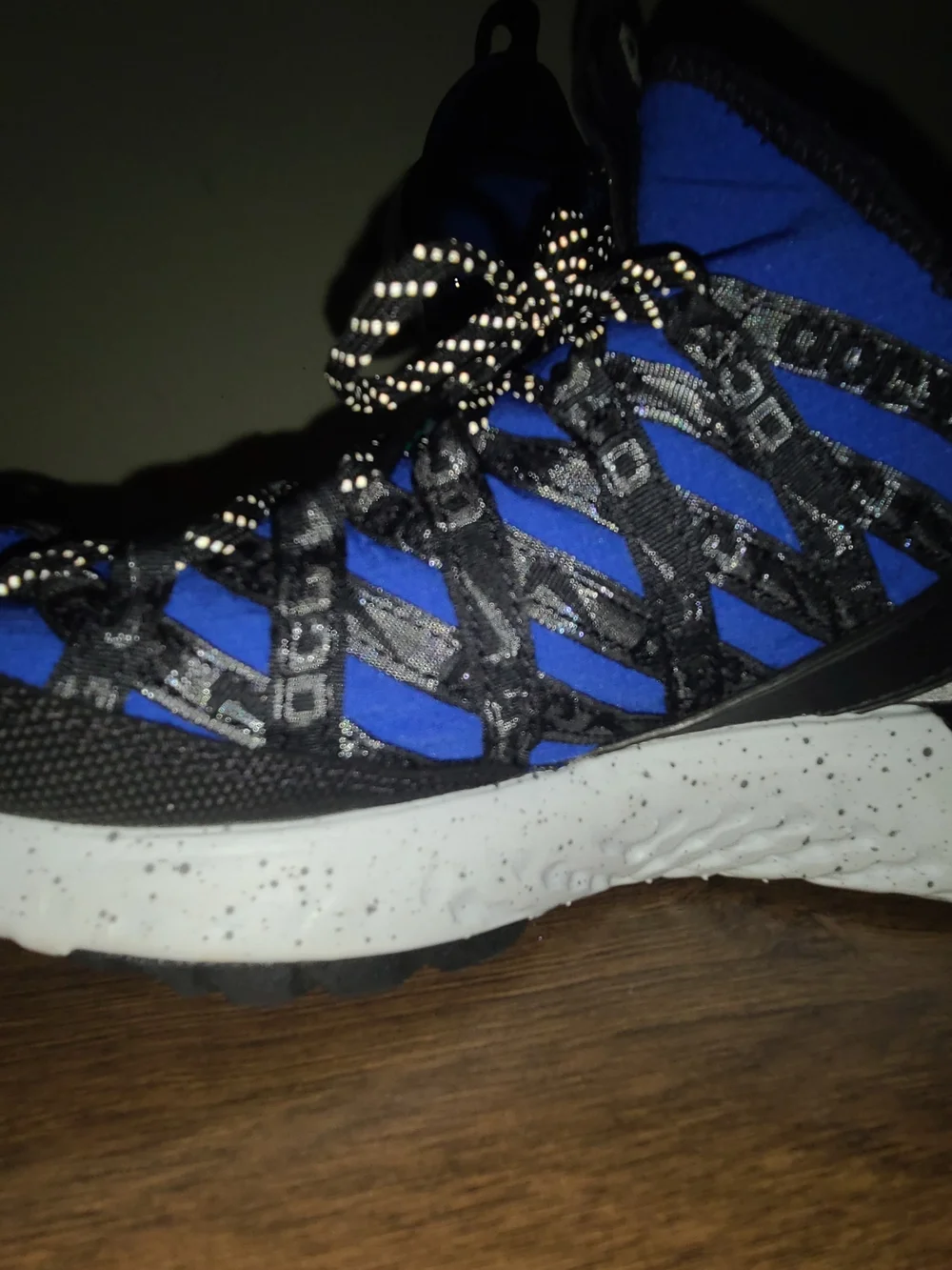 Nike Acg React Terra Gobe Men's Size 7 US BV6344-400 Blue Black Athletic Shoes